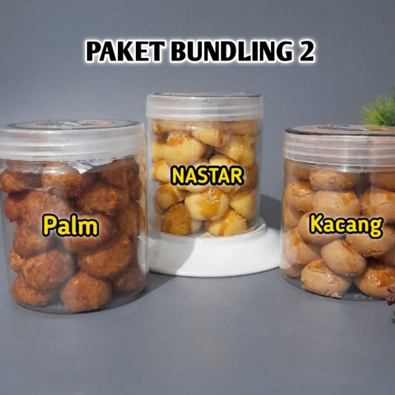 

PAKET BUNDLING 2 KUE NASTAR KUE PALM KUE KACANG