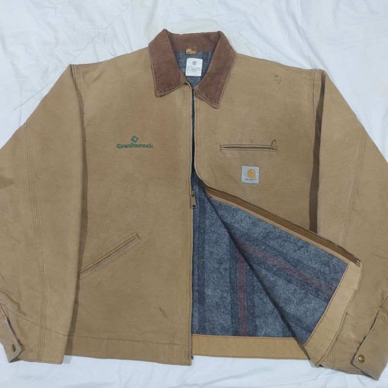 Jacket Vintage Carharrt Detroit J01 BRN
