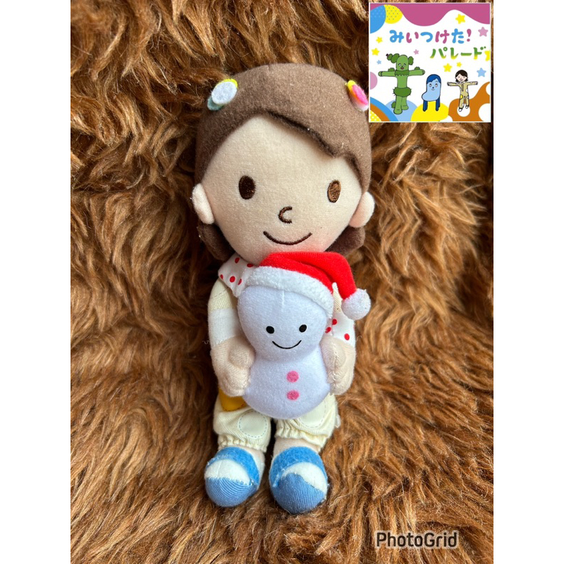 Boneka anak perempuan Sui-chan Mitsuketa with snowman Eikoh