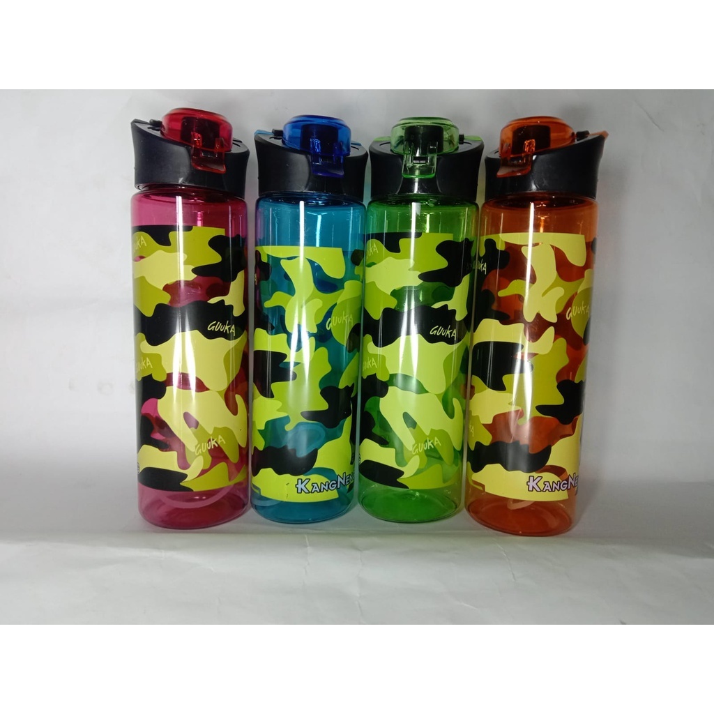 BOTOL ARMY SLIM / BOTOL MINUM PLASTIK / BOTOL VIRAL UNIK