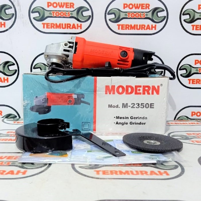 

Mesin Gerinda Modern M-2350E Angle Grinder M2350E Gurinda M 2350E