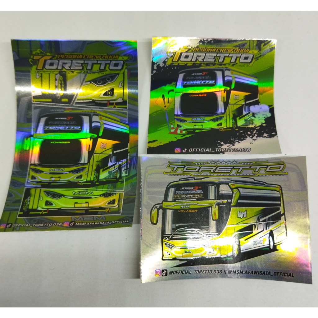 

stiker basuri toreto asli dari unit