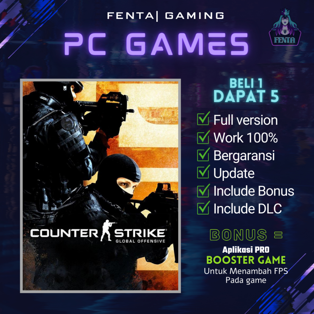 COUNTER STRIKE GLOBAL OFFENSIVE - GAME PC - GAME LAPTOP