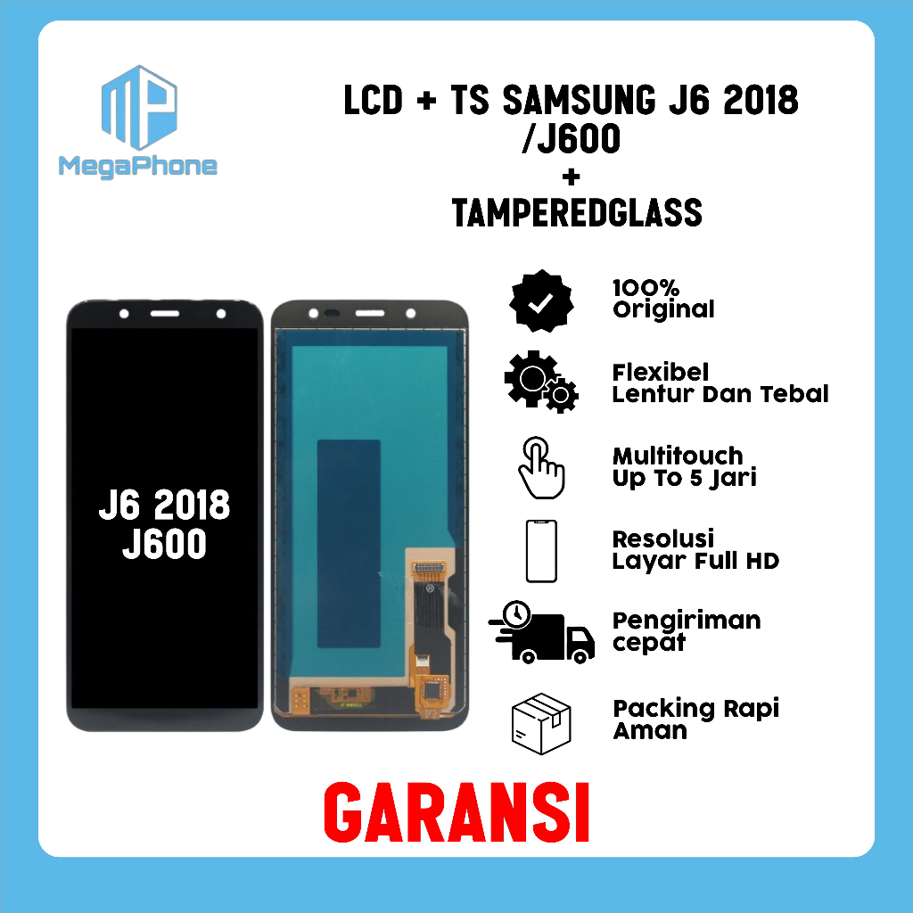 LCD + TS SAMSUNG J6 2018/J600 ORI FULLSET GARANSI