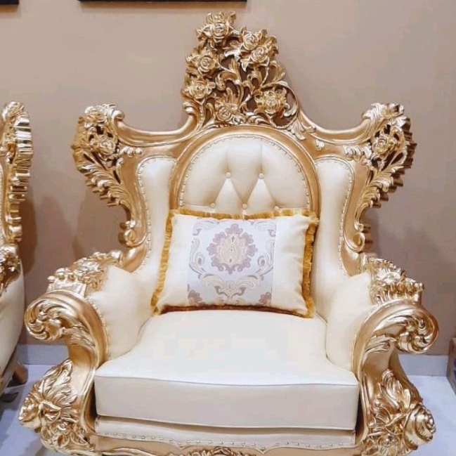 SOFA JATI / SOFA JEPARA / SOFA MEWAH / SOFA RUANG TAMU - KURSI RUANG TAMU - ELEGAN MODERN PREMIUM