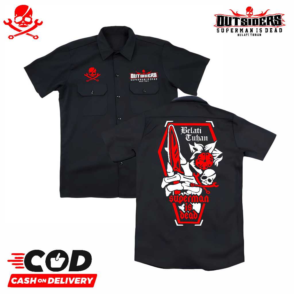 KEMEJAQ WORKSHIRT DISTRO PASUKAN MATI NEW DISTRO 2024