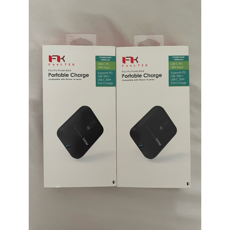 PICO PRO POWER BANK PORTABLE CHARGE FEELTEK (Dual Charge)