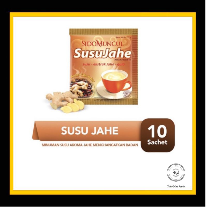 

Sidomuncul susu jahe renceng 10 x 27gr