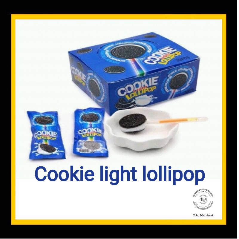 

Cookie light lollipop box isi 30pc