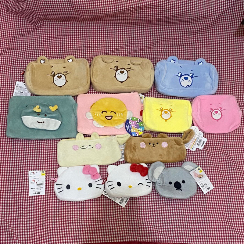 [READY STOCK] Daiso Korea sanrio korumi melody pompurin cinnamon roll care bears mallang hello kitty