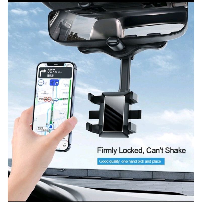 New Toko_Atk168 Phone Holder Mobil 6 In 1 Car Stand Dudukan Peyangga Penahan Hp Nb58