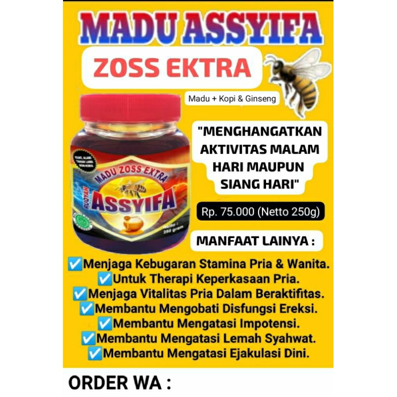 

madu zoss extra