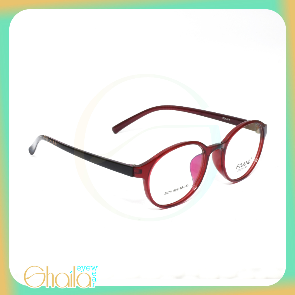 Filano 2079 frame kacamata plus minus wanita