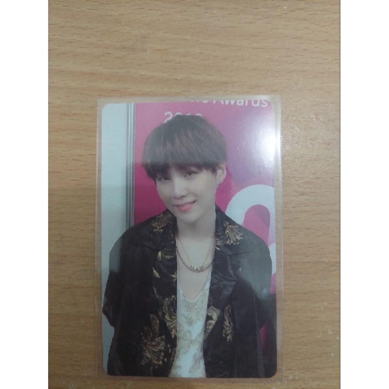 photocard yoongi suga br 18 rare. bts official