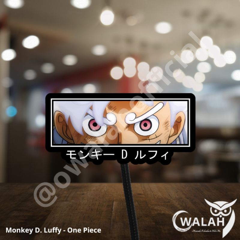 

[Owalah 57] Sticker Monkey D. Luffy | One Piece