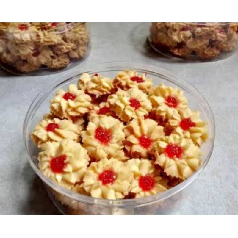 

PROMO DISCOUNT !!! COD !!! Kue kering semprit Isi 250 gram (1/4 Kg Per Toples ) cemilan keluarga