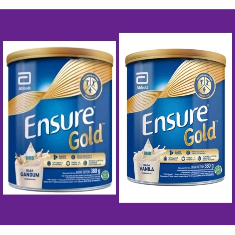 

Ensure gold vanila dan coklat