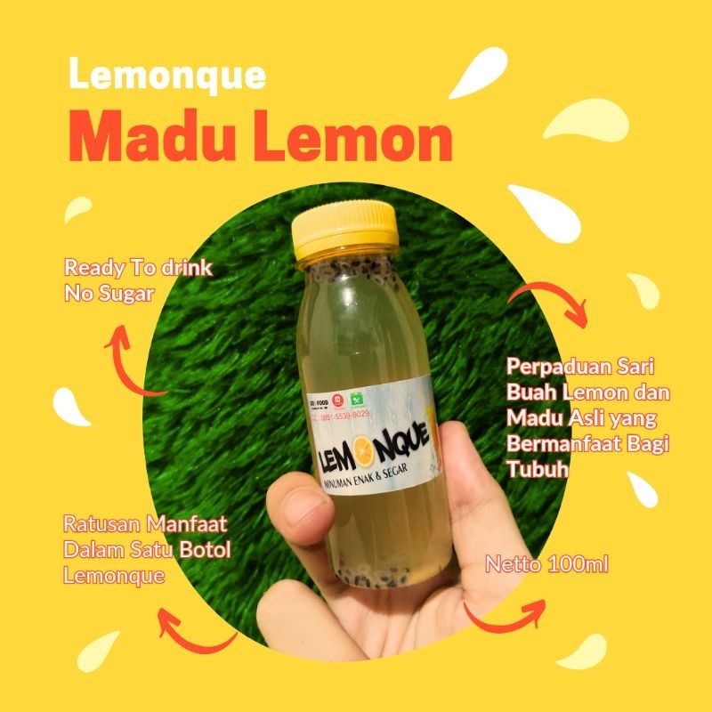 

READY TO DRINK NO SUGAR MADU LEMON(100ML)