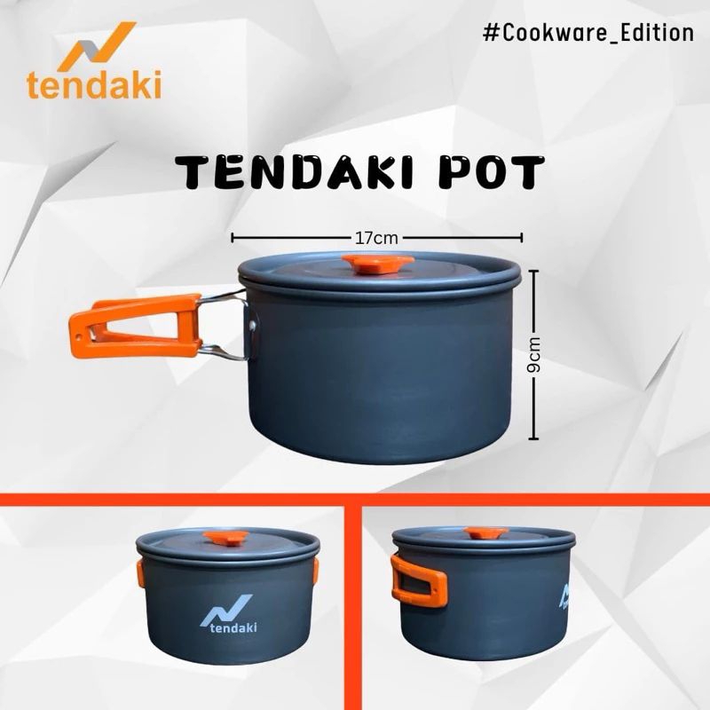 Tendaki Pot / Panci cooking set Tendaki
