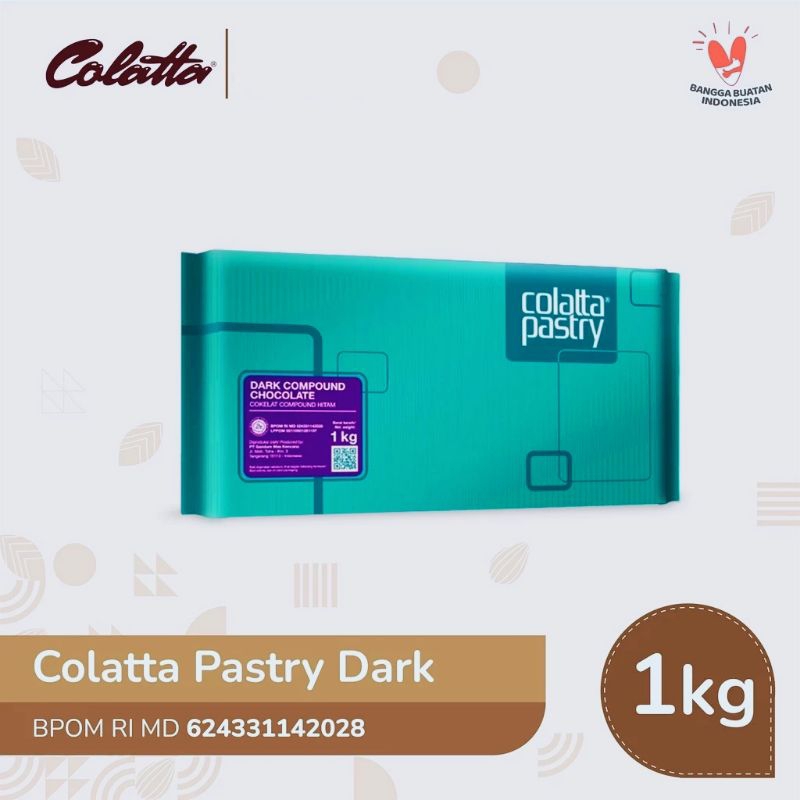 

Colatta Pastry Chocolate Dark - Coklat Batang 1Kg