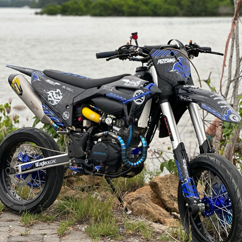 KNALPOT RADAMEL RACING F4 SEPESIAL CRF 150 L KLX 150 ALL