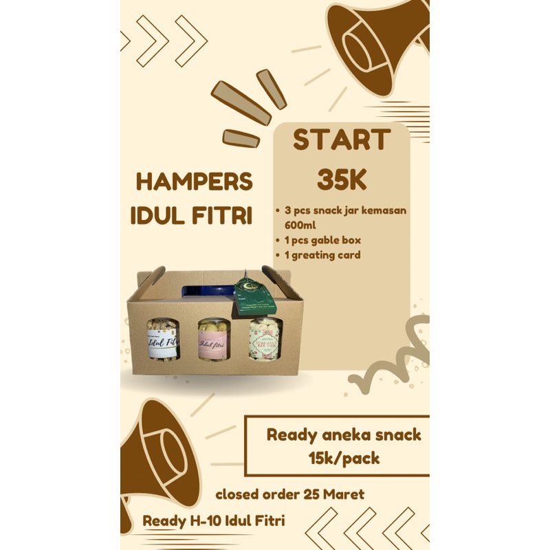 

hampers Lebaran snack Lebaran