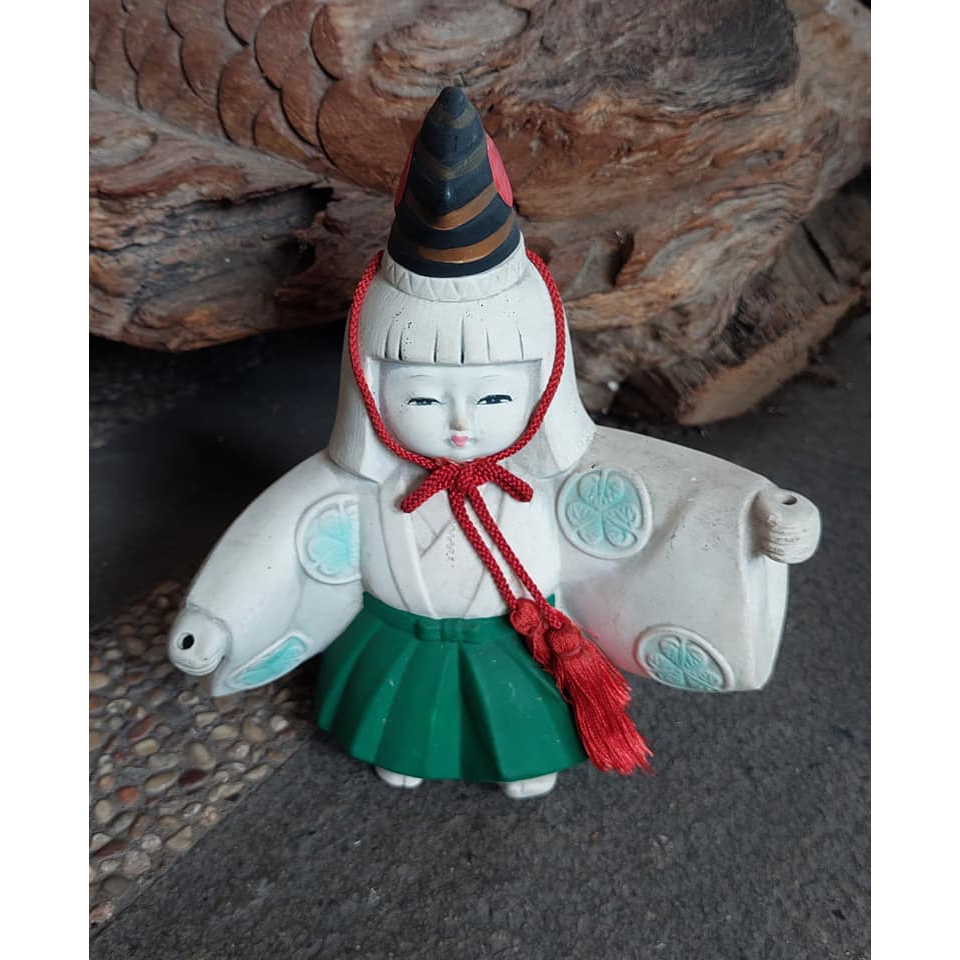 pajangan boneka keramik kawasaki japan LECET DAN KOTOR HALUS