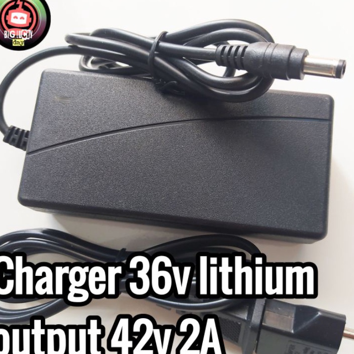 Penawaran Terbatas Hanya Untuk Anda charger 36v lithium output 42v 2A scooter listrik inokim light f