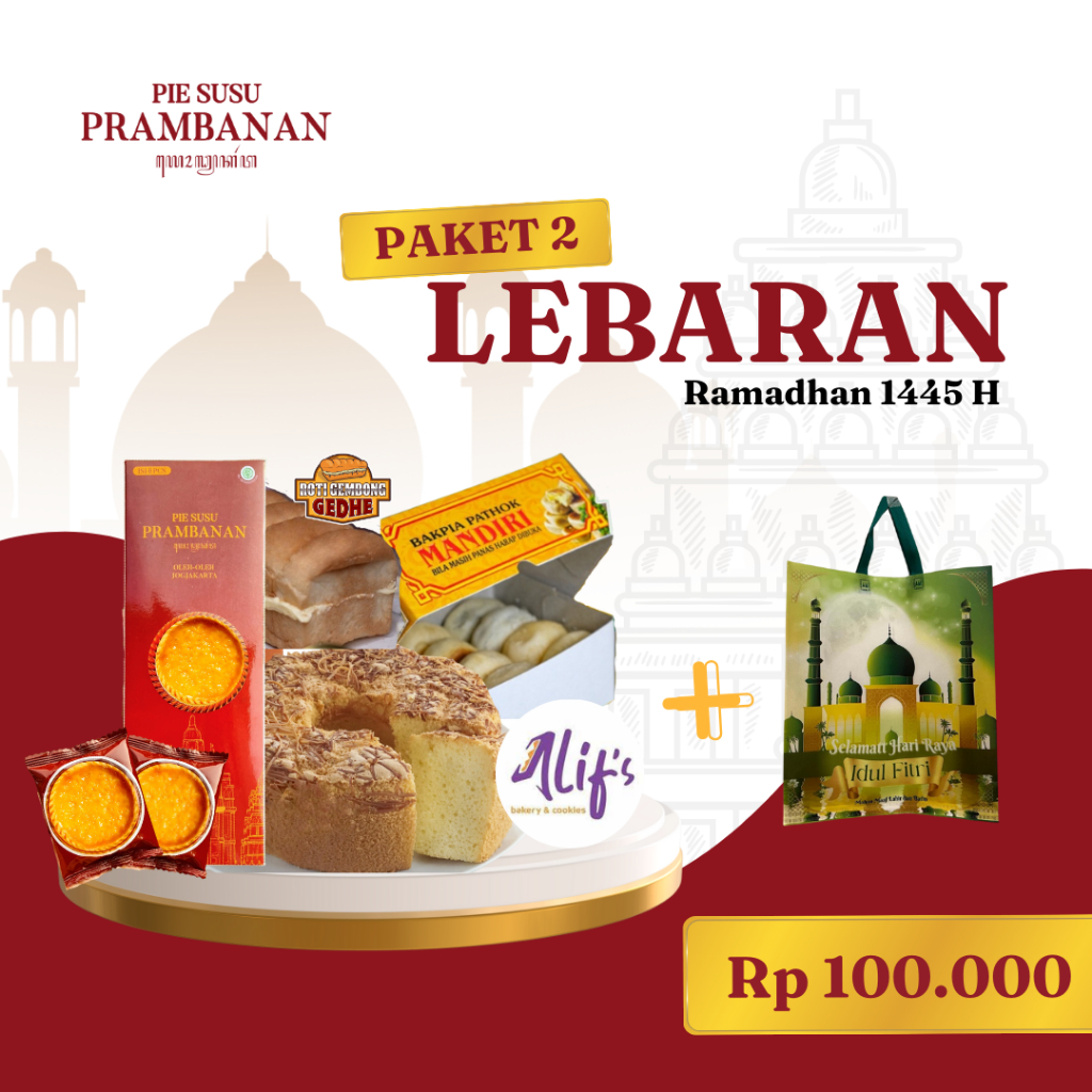 

Paket 2 Hampers Hadiah Lebaran Idul Fitri Khas Jogja | Oleh-Oleh Khas Jogja