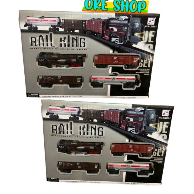 Mainan Kereta Api Hitam - Rail King 190334