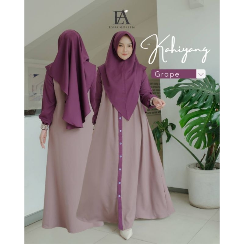 Gamis kahiyang esha moslem