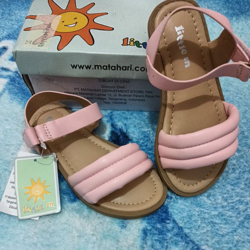 sandal anak perempuan little M original matahari