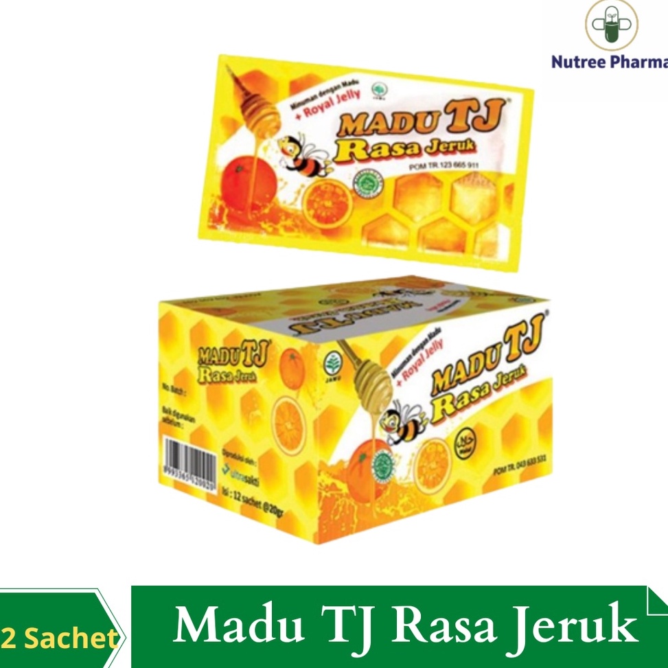 

KTD523 GROSIR Madu TJ Rasa Jeruk Box isi 12 Sachet