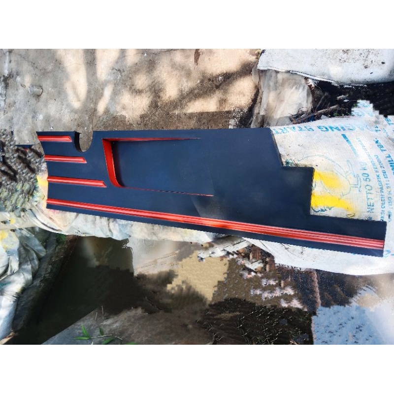 bumper samping new carry bahan plat