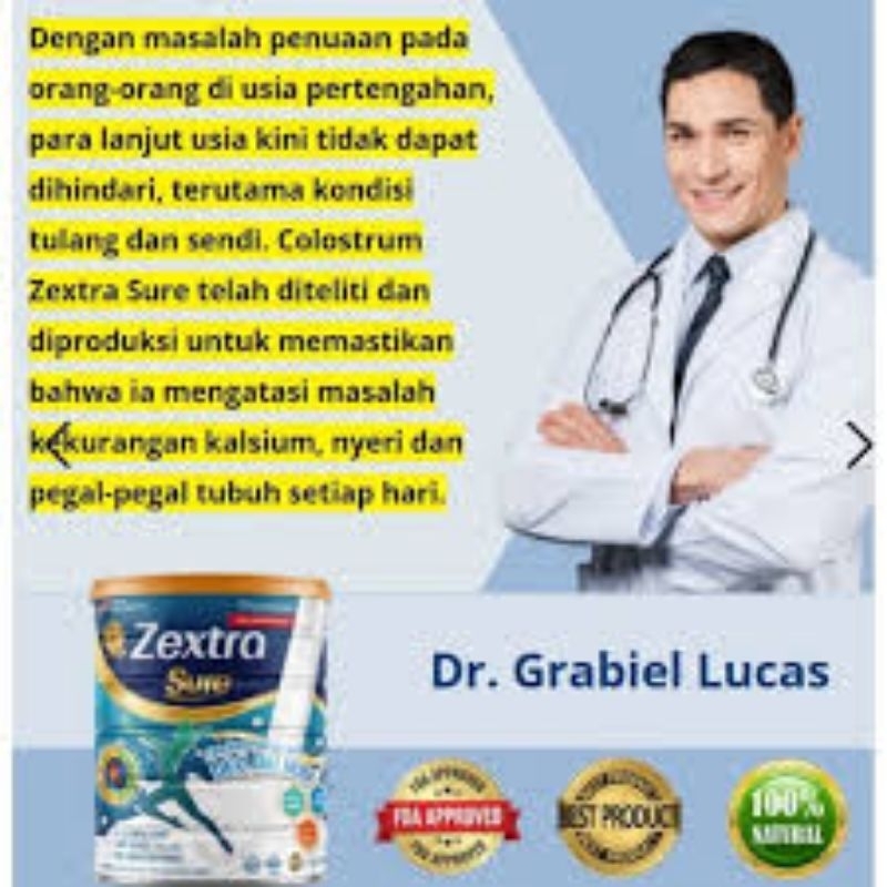 

zextrasure platinum asli susu terbaik untuk tulang dan sendi No 1