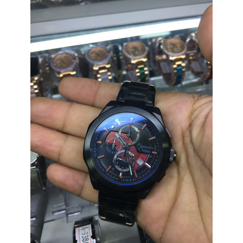 Alexandre Christie 6645 mc Sport Chronograph original murah meriah