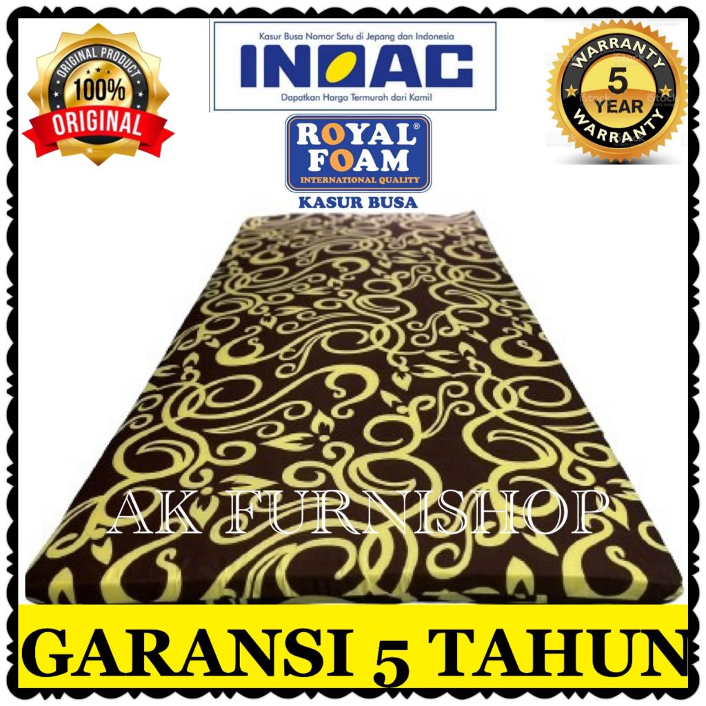 Kasur Busa Super INOAC 120 X 190 - GARANSI 5 thn