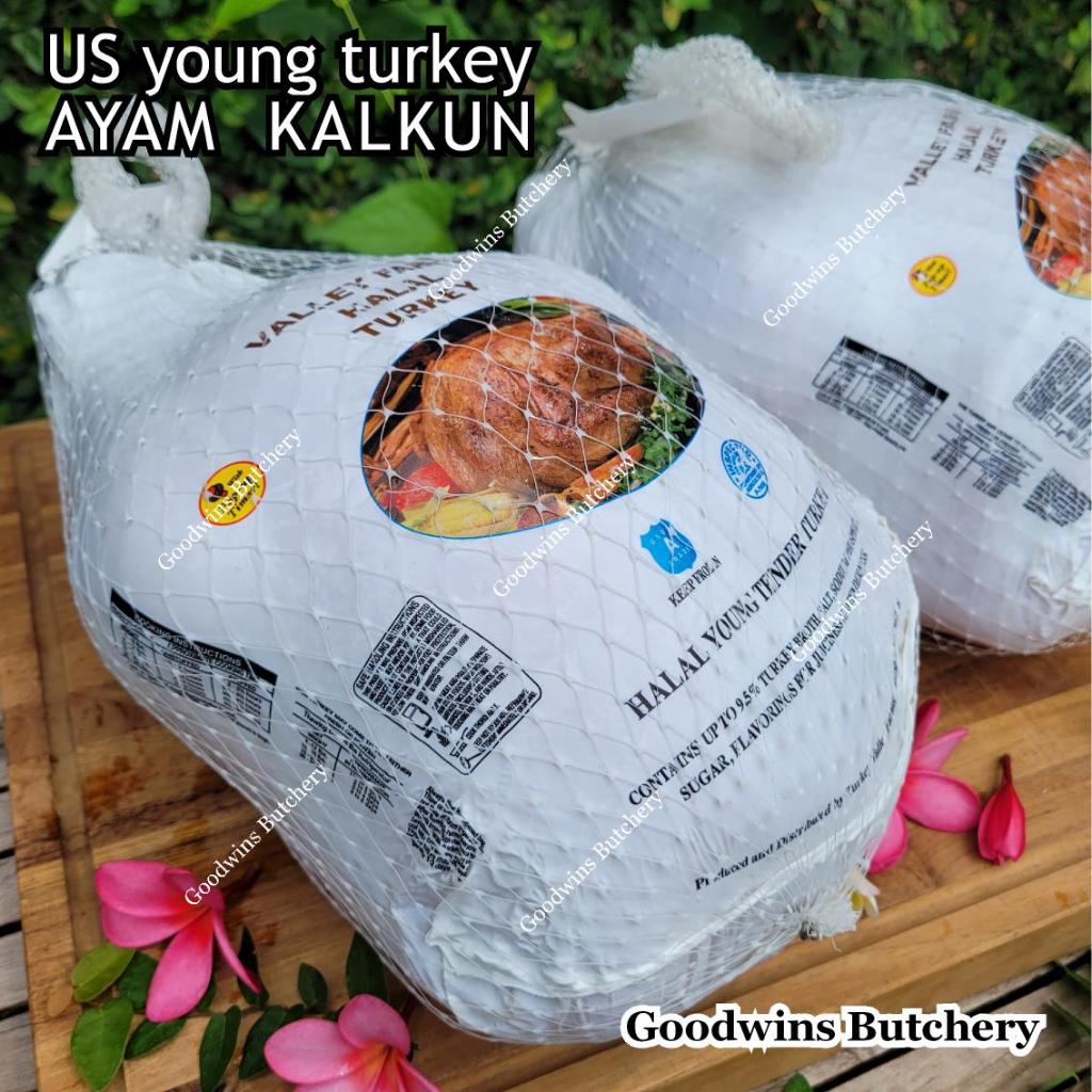 

6kg US & FRANCE young tender turkey ayam kalkun HALAL frozen NORBEST BUTTERBALL VALLEY-FARMS DOUX