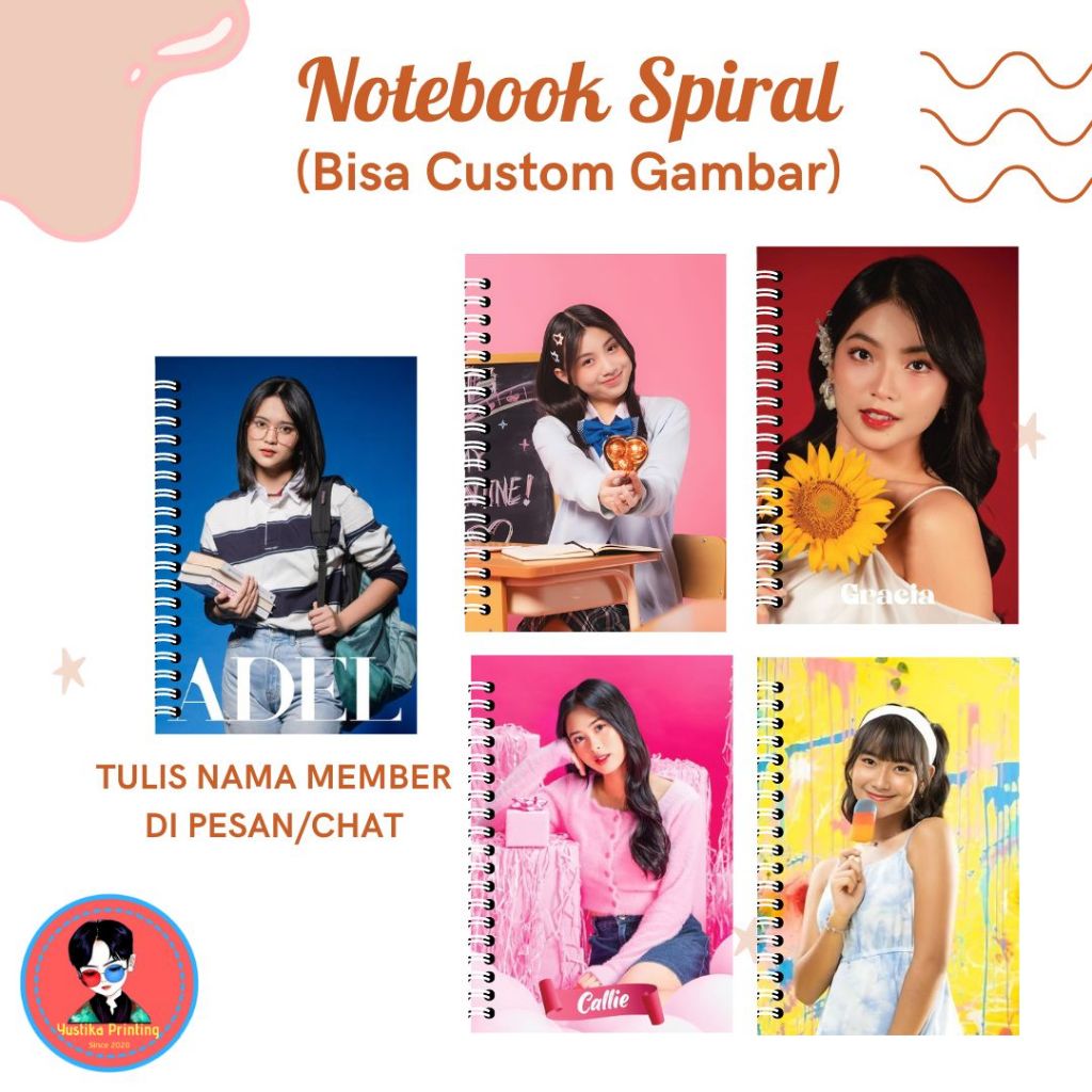 

Notebook Spiral JKT48 - Buku Tulis bisa request member