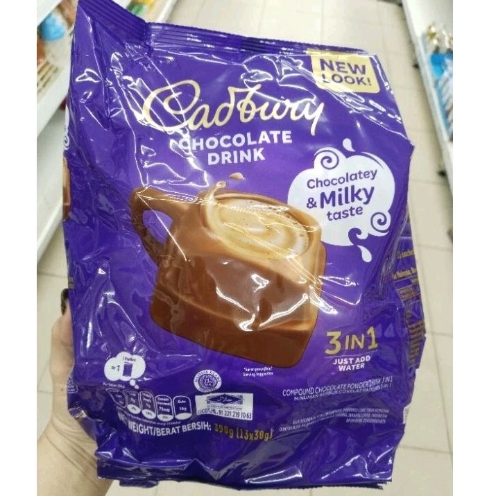 

CADBURY Chocolatte Drink 3in1 minuman coklat