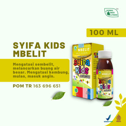 

SYIFA KIDS - MBELIT MADU ANAK HERBAL SEMBELIT MELANCARKAN BAB 100 ML