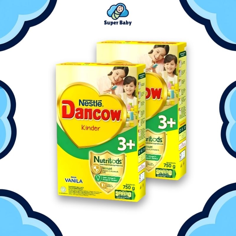 

SUSU ANAK DANCOW 3+ USIA 3-5 TAHUN NUTRITODS VANILLA MADU 750gr