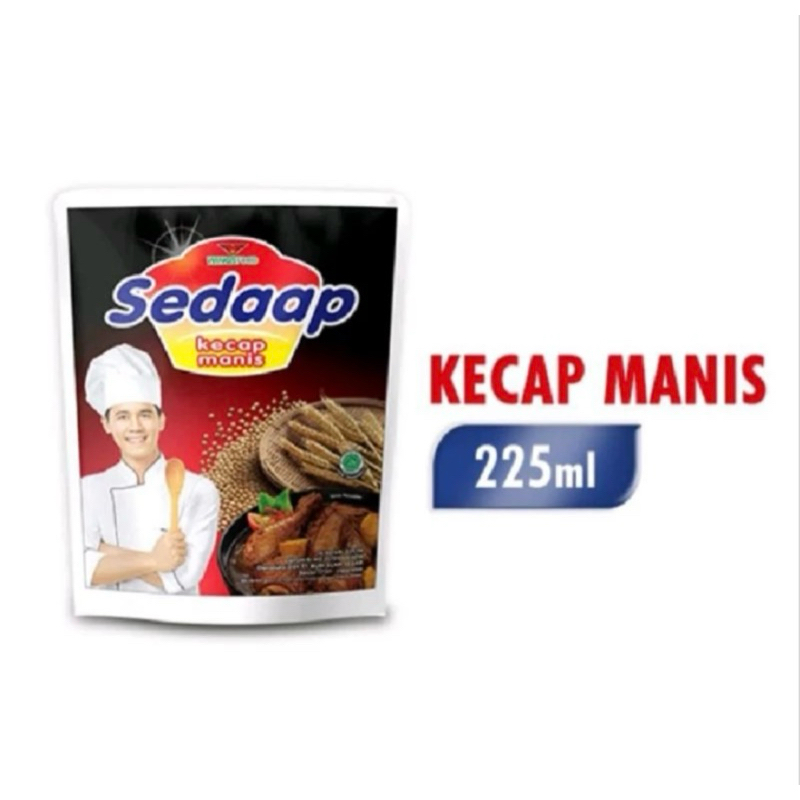 

Dus Sedaap Kecap kemasan 225 ml isi 24 pcs