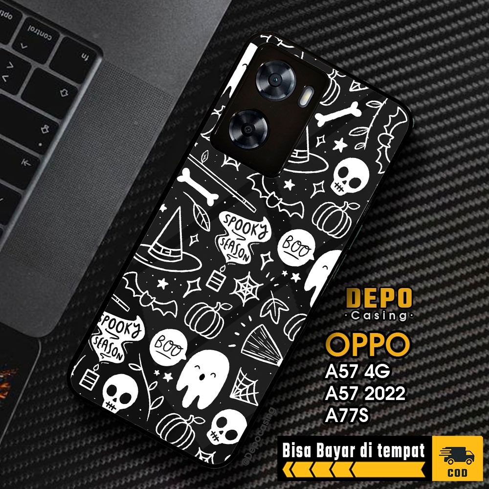 Case Oppo A57 4G A57 2022 A77S Casing Oppo A57 4G A57 2022 A77S Casing Depo Casing [HLWN] Case Gloss