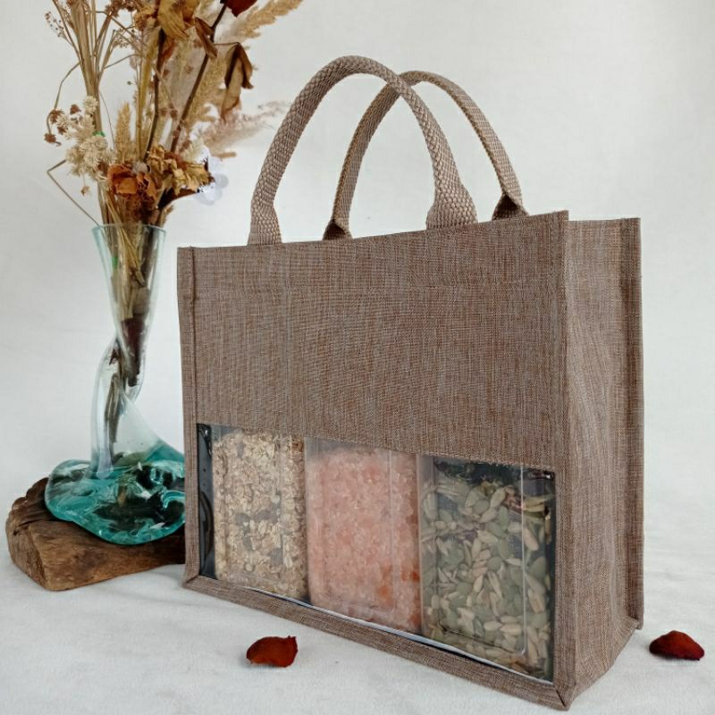 

(Size M/Kecil-Sedang) Tas Hampers Lebaran / Tas Bingkisan / Tas Kado / Tas Hadiah / Tas Souvenir / Tas Hampers Natal