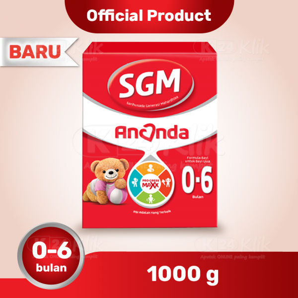 

SGM Ananda 0-6 Bulan 1000Gr