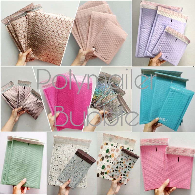

AMPLOP POLYMAILER BUBBLE PAD | BUBBLE MAILER ADA LEM