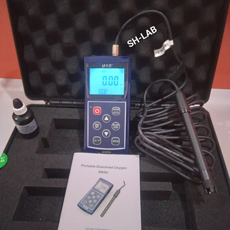 DO Meter, Digital Portable Dissolved Oxygen Meter Lohand