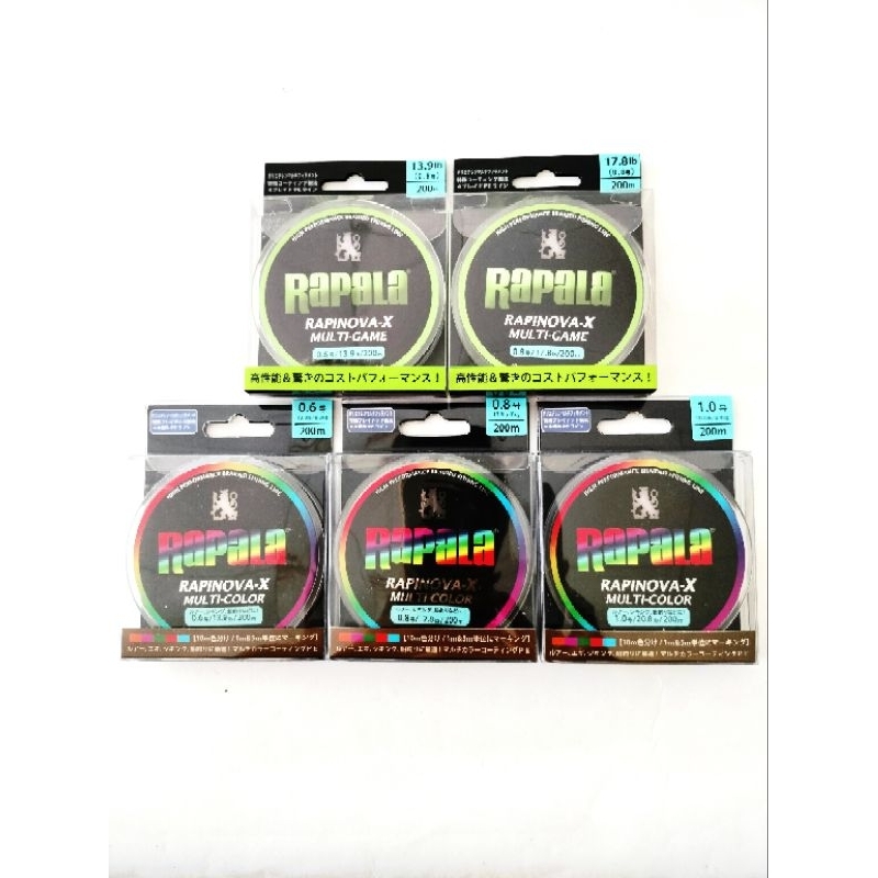 RAPALA RAPINOVA X kemasan 200m