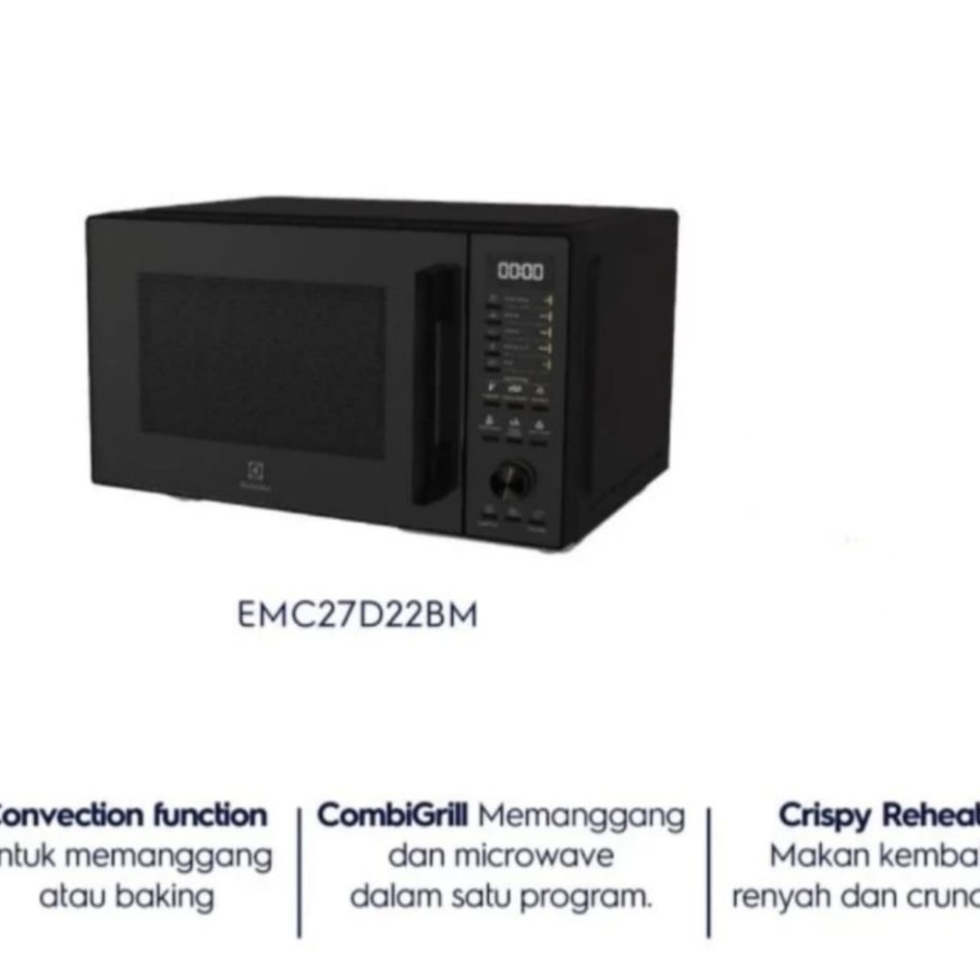 Microwave oven electrolux emc27d22bm